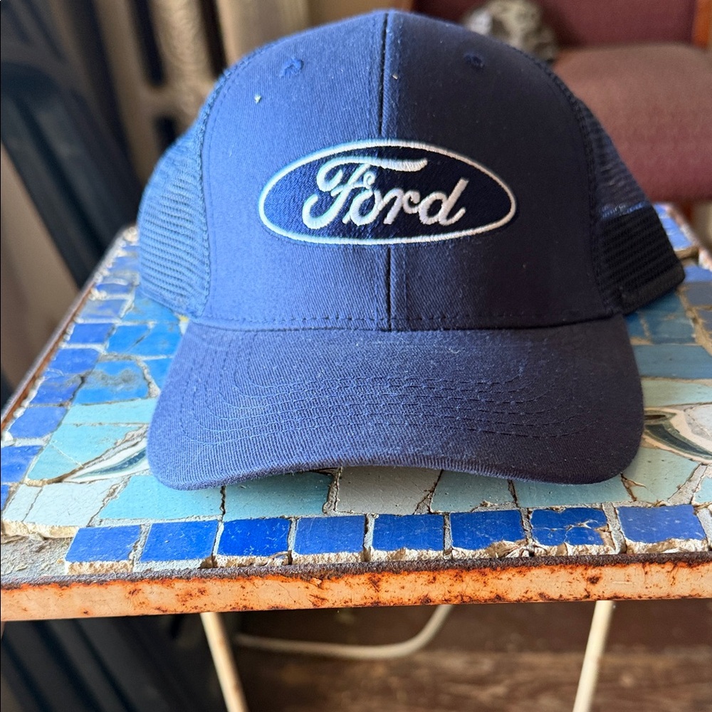 Ford Navy Blue Mesh Cap